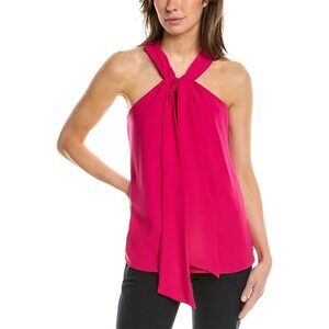 Trina Turk Verge Top Pink Peppercorn MD (US Women's 8-10)